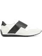 Tod's Panelled Slip-on Sneakers - White
