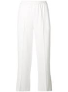 Antonelli Cropped Straight-leg Trousers - White