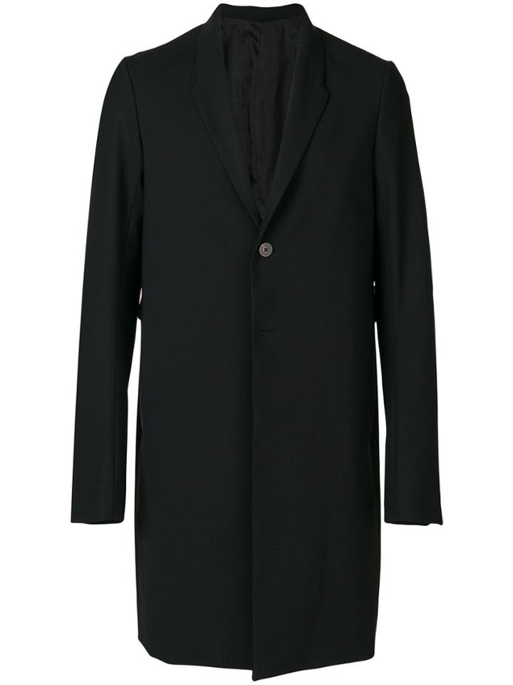 Rick Owens Boxy Blazer Coat - Black