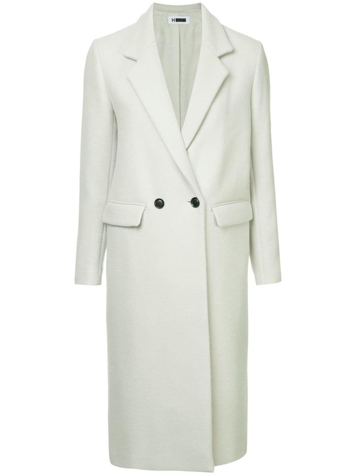 H Beauty & Youth Long Coat - Grey
