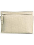 Loewe - T Pouch - Women - Calf Leather - One Size, Women's, Nude/neutrals, Calf Leather