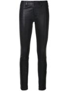 J Brand Mid Rise Stretch Pants - Black