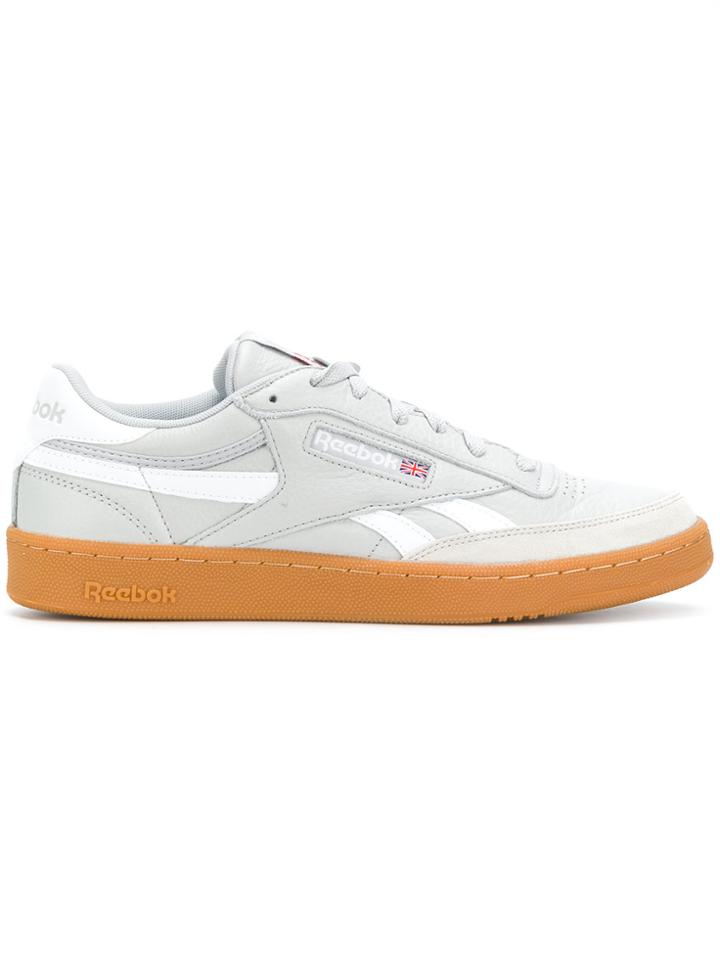 Reebok Platform Lace-up Sneakers - Grey