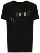 Osklen Vintage Guitar Print T-shirt - Black