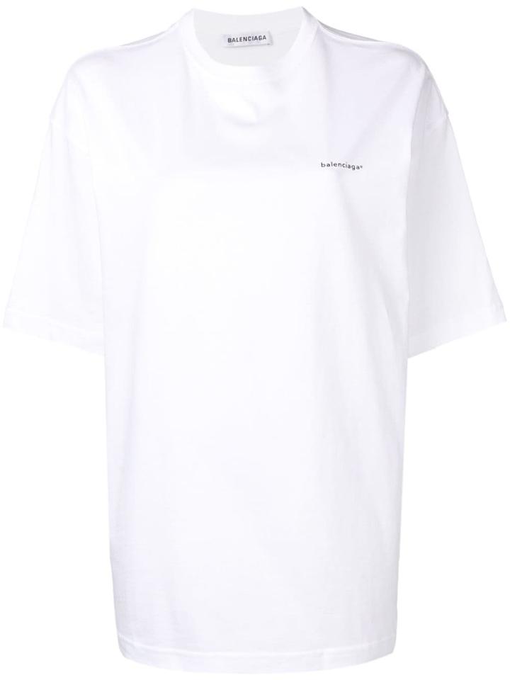Balenciaga Oversized T-shirt - White