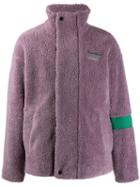 Acne Studios Oversized Fleece Jacket - Purple