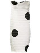 Gianluca Capannolo Fringed Shift Dress - White