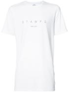 Stampd Logo Print T-shirt, Men's, Size: Large, White, Cotton