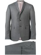 Thom Browne Super 120s Suit With Tie - Grey