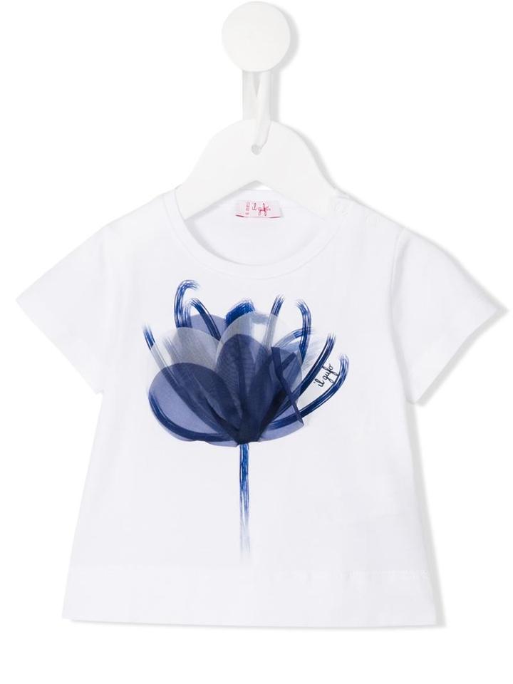 Il Gufo - Floral Print T-shirt - Kids - Cotton/elastodiene - 6 Mth, White