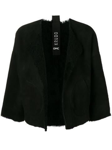 Omc Cropped Sleeve Jacket - Black