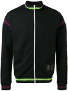 Mcq Alexander Mcqueen Zipped Sweatshirt, Men's, Size: Small, Black, Cotton/polyester