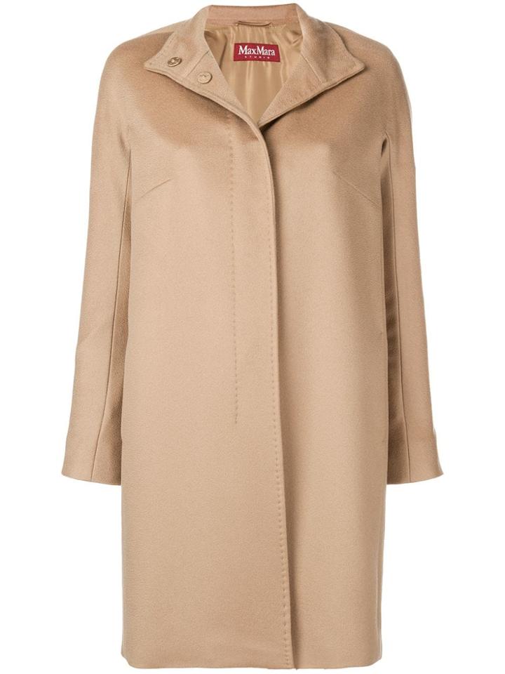 Max Mara Studio Melina Coat - Nude & Neutrals
