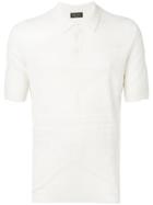 Roberto Collina Textured Polo Shirt - Neutrals