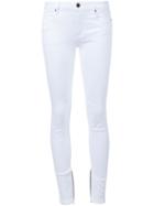 Rta 'alexa' Ankle Zip Jeans, Women's, Size: 28, White, Cotton/polyester/lyocell