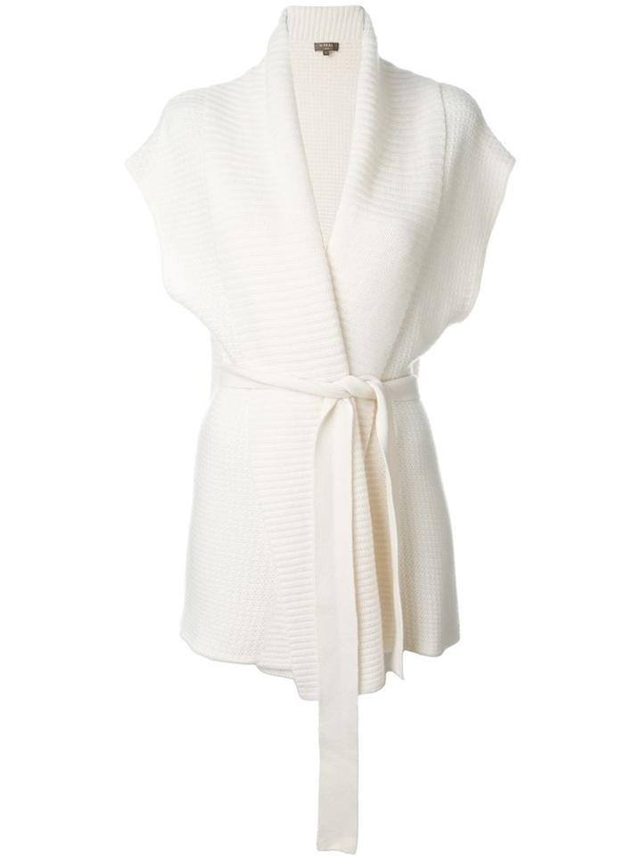 N.peal Belted Knit Gilet