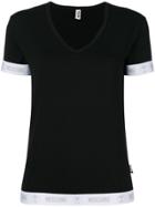 Moschino Logo Hem T-shirt - Black