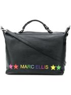 Marc Ellis Rainbow Logo Vanity Bag - Black