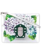 Lucia Floral Bag - Women - Calf Leather - One Size, Grey, Calf Leather, Dolce & Gabbana