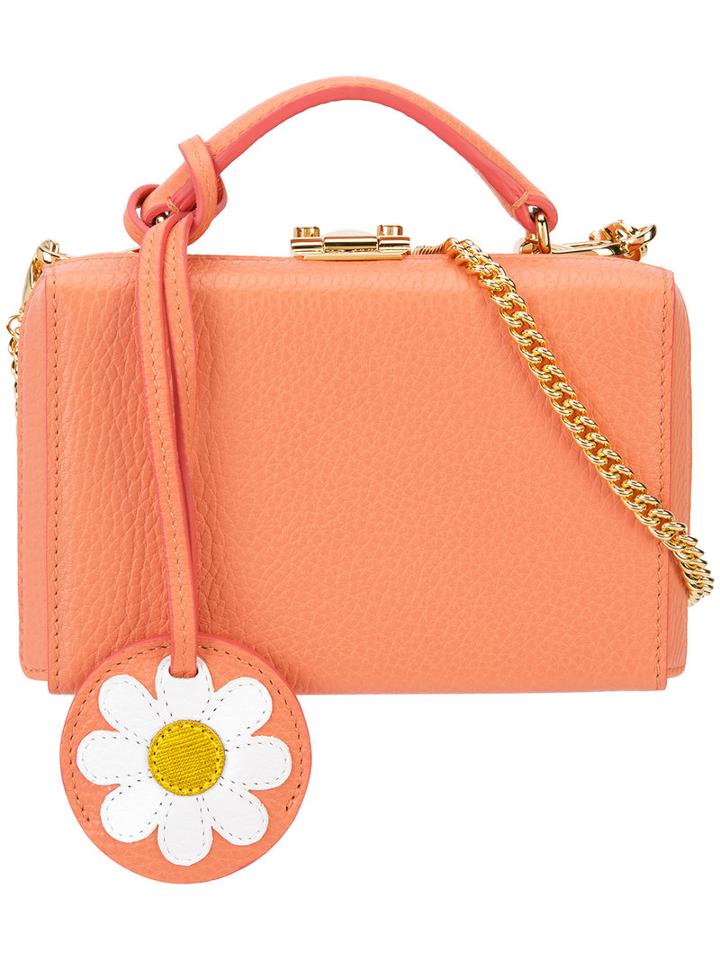 Mark Cross Grace Crossbody Bag, Women's, Pink/purple, Leather