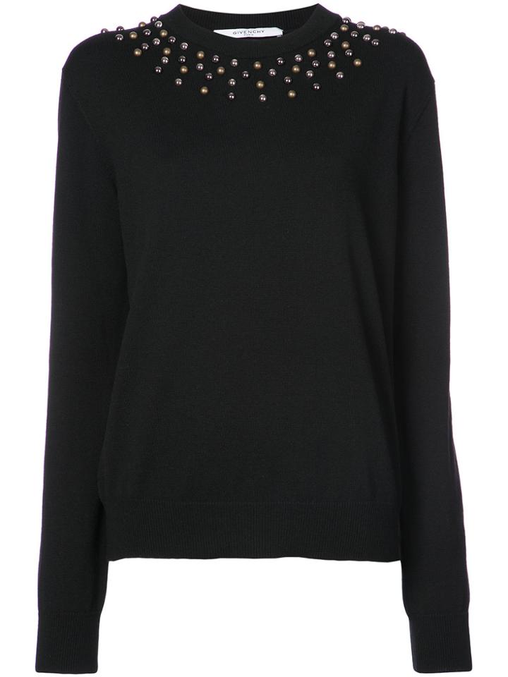 Givenchy Studded Sweater - Black