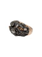 Bibi Van Der Velden Panther Double Ring - Metallic