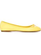 Anna Baiguera Ballerinas, Women's, Size: 38, Yellow/orange, Leather