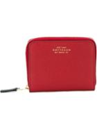 Smythson Zip Up Wallet