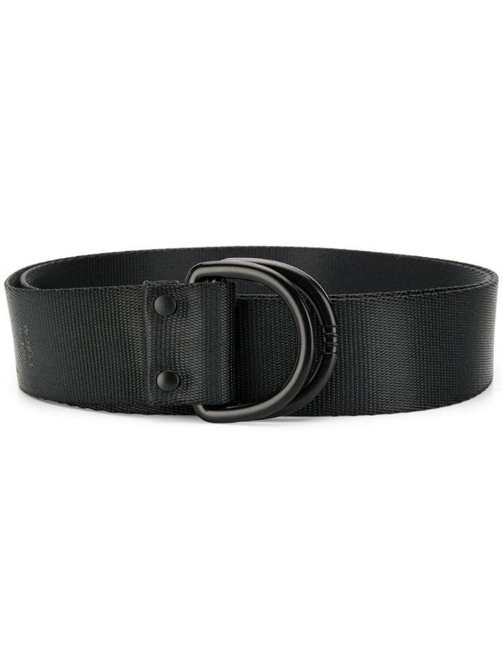 Y-3 Logo Print Belt - Black