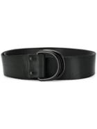 Y-3 Logo Print Belt - Black