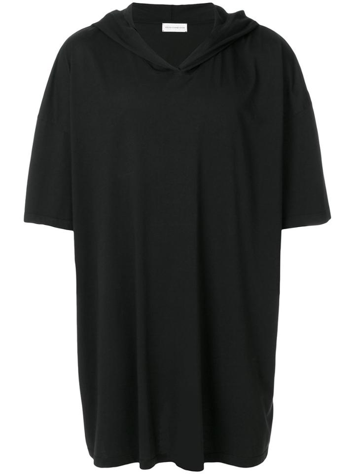 Faith Connexion Hooded Oversize T-shirt - Black