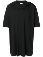 Faith Connexion Hooded Oversize T-shirt - Black