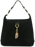 Lanvin Large 'marguerite' Hobo Shoulder Bag, Women's, Black