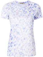 Roberto Cavalli Watercolour Print T-shirt - Multicolour