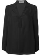 Etro Loose Crepe Blouse, Women's, Size: 46, Black, Silk