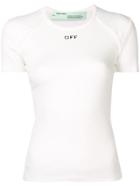Off-white Fitted Logo T-shirt