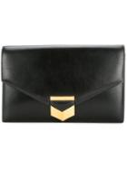 Hermès Pre-owned Clasped Clutch Bag - Black
