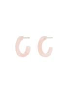 Aym Pink Anais Hoop Earrings - Jaipur Pink