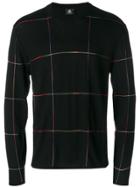 Ps By Paul Smith Checked Jumper - Black