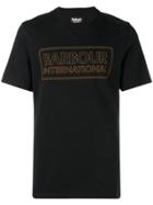 Barbour Line Logo T-shirt - Black