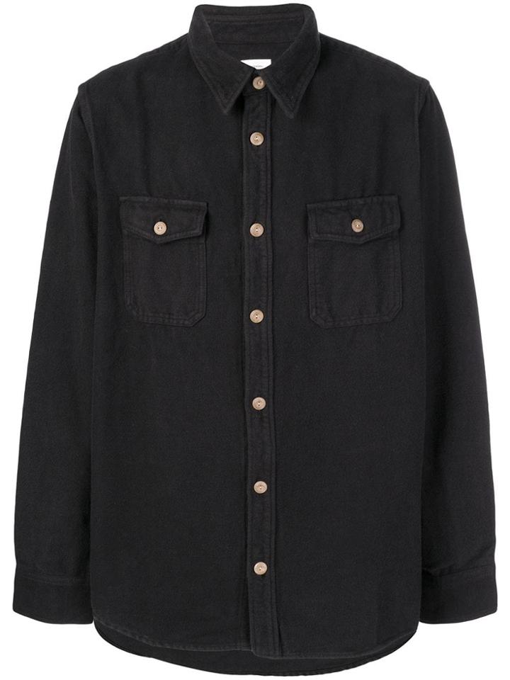 Visvim Elk Flannel Shirt - Black