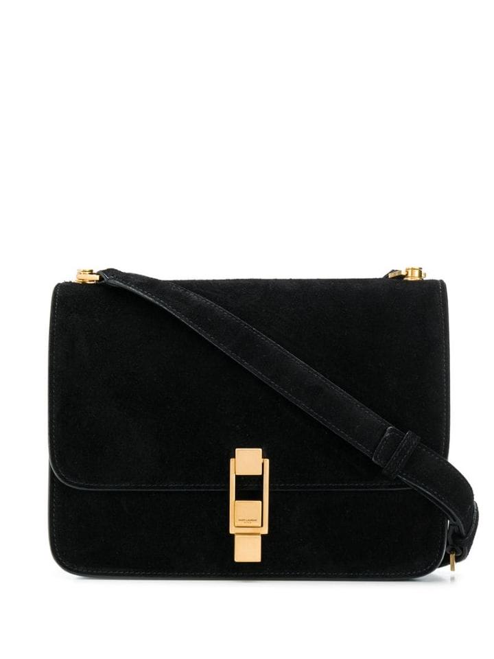 Saint Laurent Carre Cross-body Bag - Black