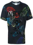 Moschino Boot Print T-shirt - Blue