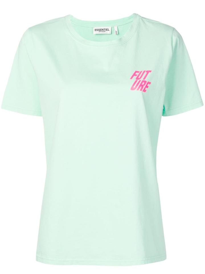 Essentiel Antwerp Logo T-shirt - Green
