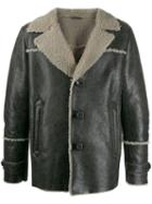 Htc Los Angeles Forest Green Shearling Jacket