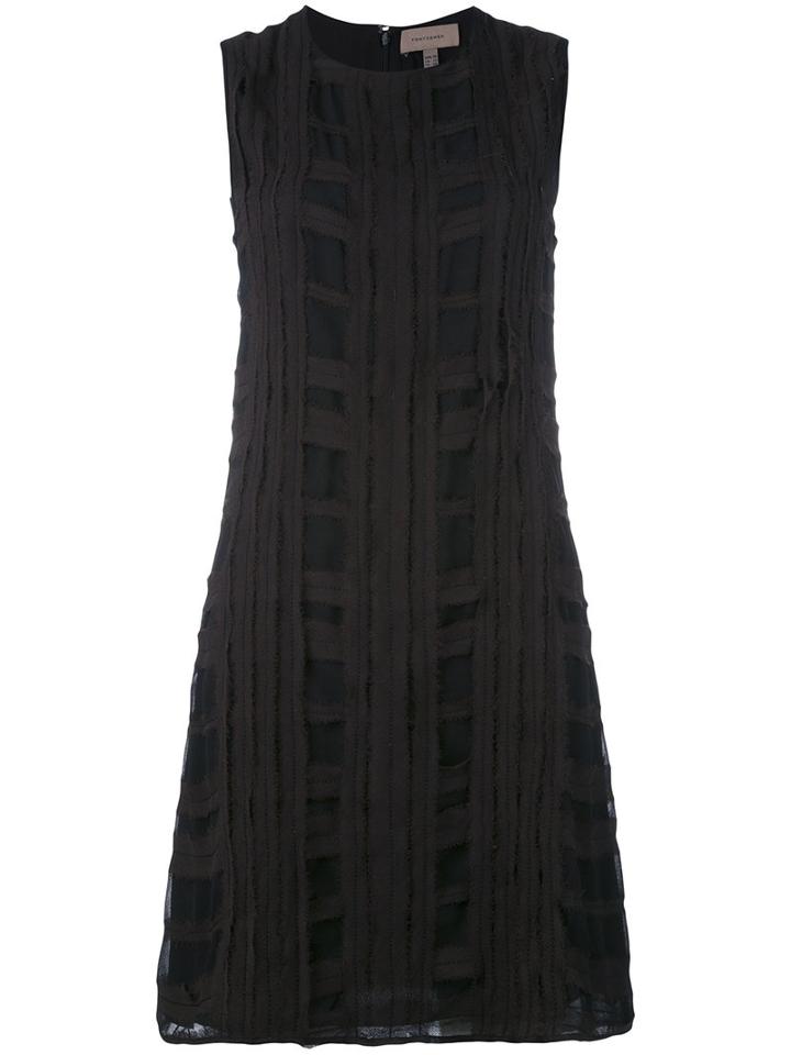 Tony Cohen - Shift Dress - Women - Nylon/viscose - 42, Black, Nylon/viscose
