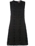 Tony Cohen - Shift Dress - Women - Nylon/viscose - 42, Black, Nylon/viscose