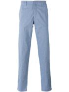 Dondup Slim-fit Chinos, Men's, Size: 36, Blue, Cotton/spandex/elastane