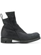 Boris Bidjan Ridged Sole Boots - Black