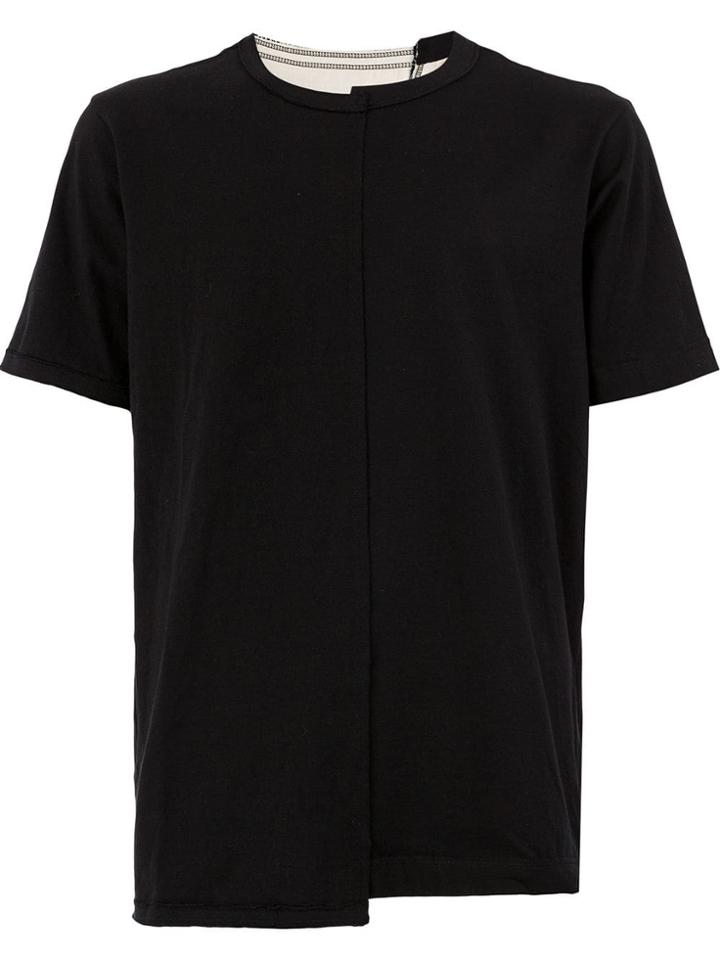 Ziggy Chen Asymmetric T-shirt - Black
